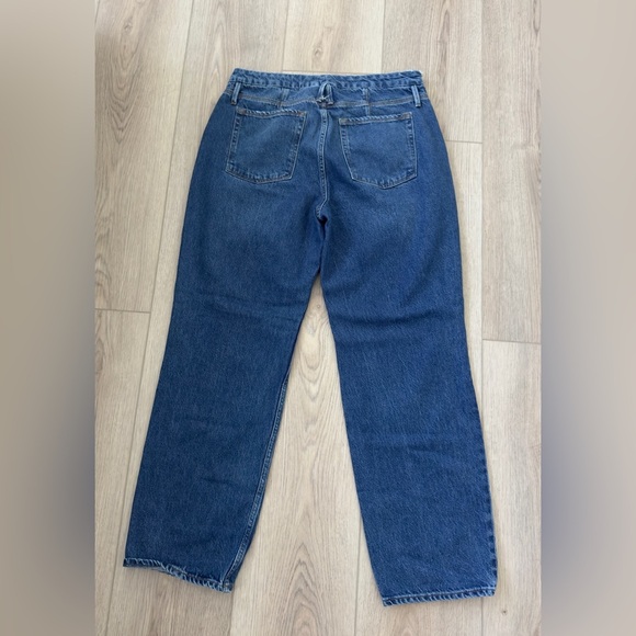 Good American Dark Blue Straight Leg Jeans 👖💙 - Picture 9 of 10
